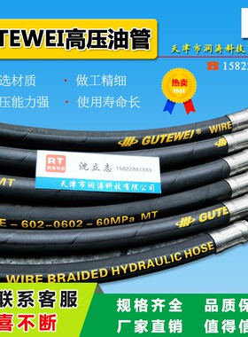 GUTEWEI高压油管液压油管液压接头不锈钢接头加工压制油管总成