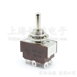 215 星宇KN1 ON自复位KN1 225常闭M12 205钮子开关6脚3挡3通ON