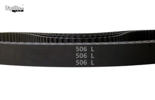 橡胶 节距=9.525 同步带 梯形齿 传动带 506L 同步皮带 135齿