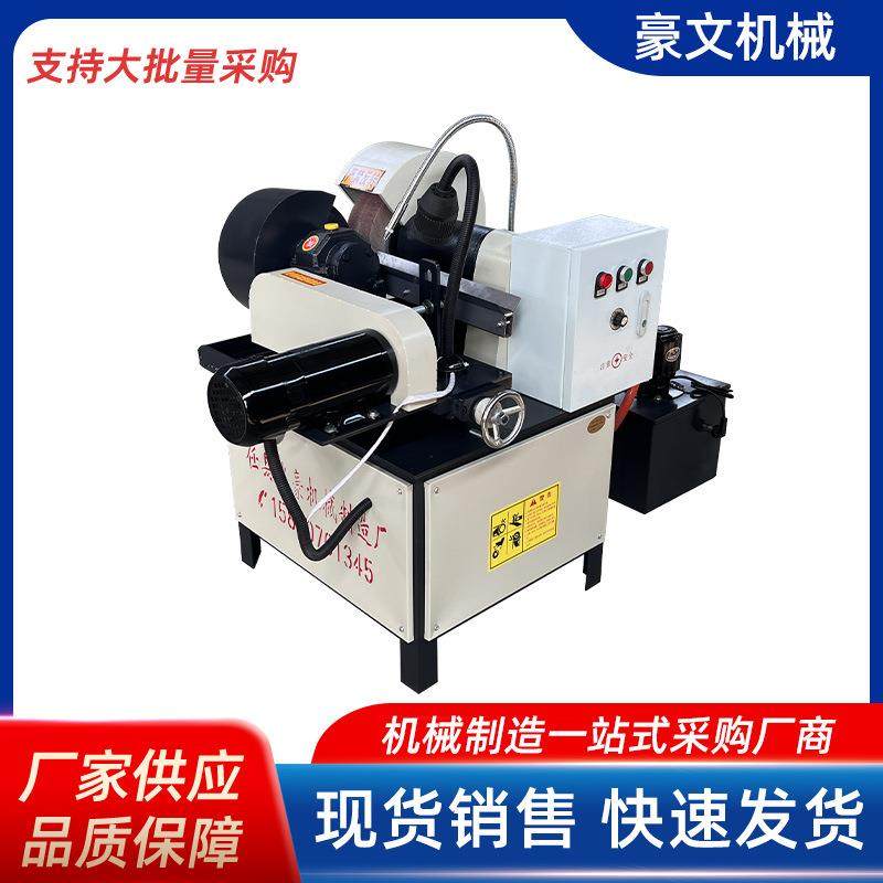 自动进料长圆管抛光机不锈钢管打磨除锈砂光机吸尘式金属管拉丝机