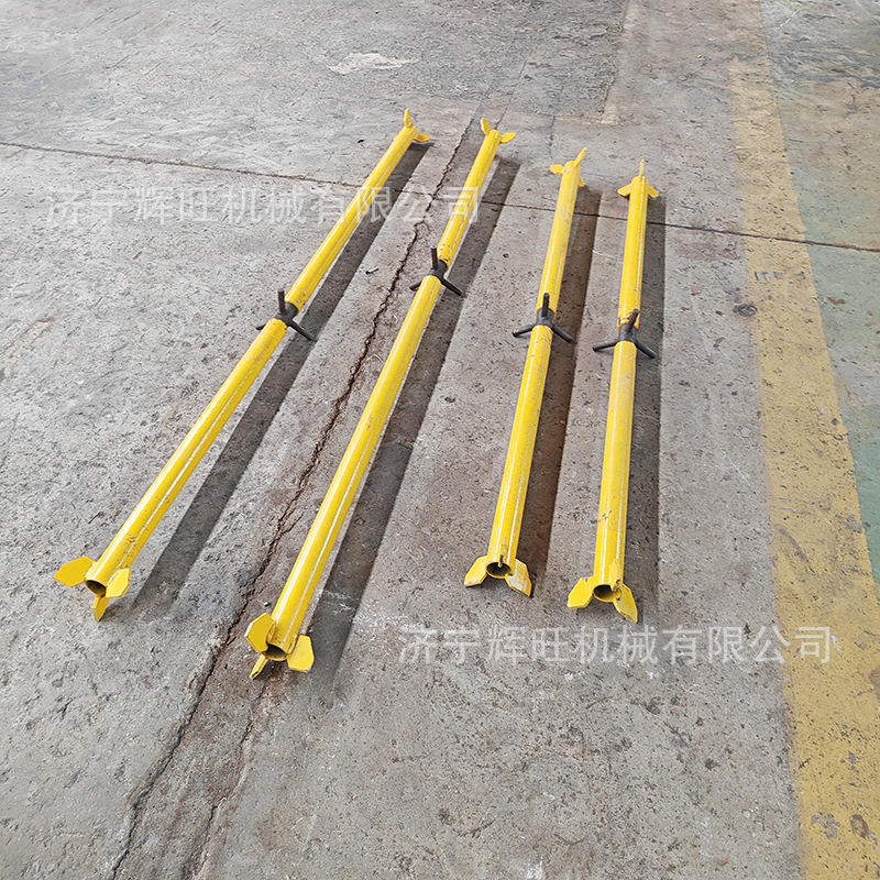 煤矿巷道临时支护用φ63型金属螺栓蜘蛛手动对旋轻便金属单体支柱