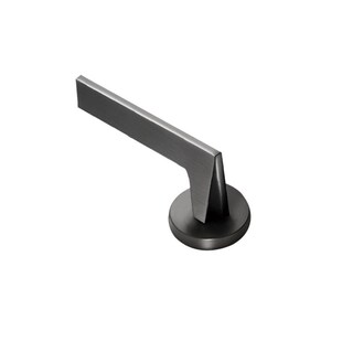 卧室门锁现代简约室内分体锁磁y吸静音房门锁灰色实木门把手执手