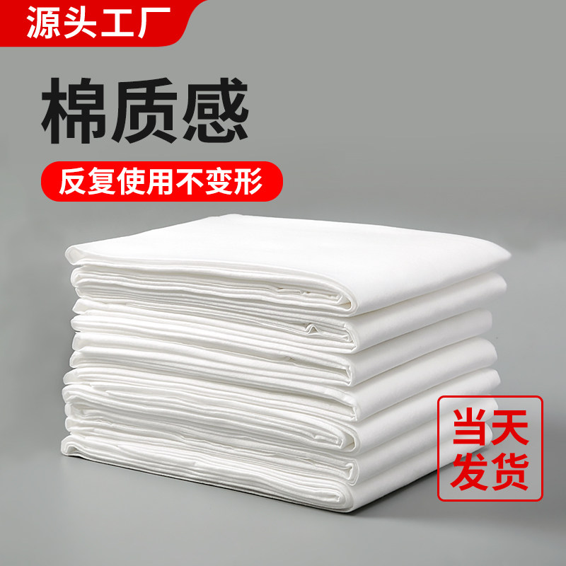 纯棉一次性床单美容院专用按摩床无纺布透气防水防油加厚100张