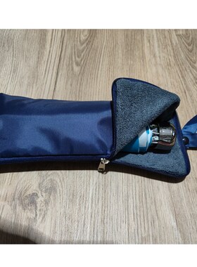 【立刻发货]e吸水雨伞套 折叠雨伞收纳袋 防水收纳袋 可订制印log