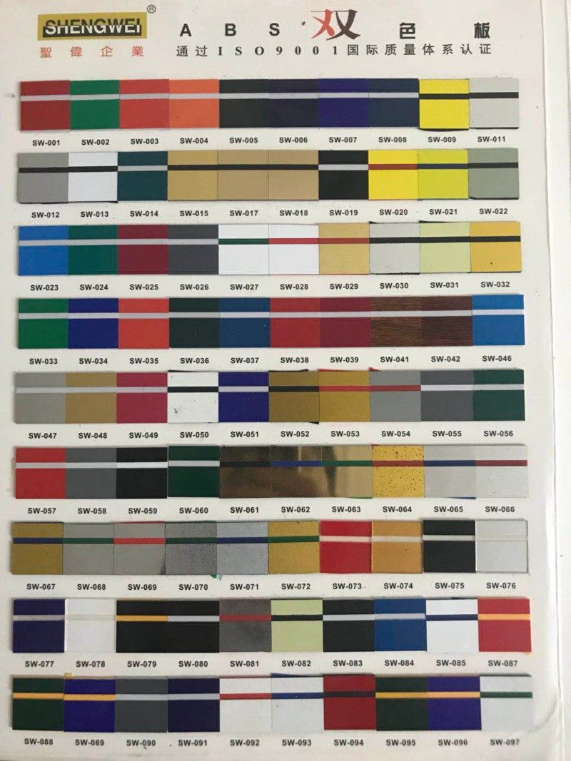 厂家直销ABS双色板板材 双色板雕刻加工 双色板材料标牌提示牌,3C数码配件,USB多功能数码宝,淘宝优惠券,粉丝福利购,淘宝优惠卷