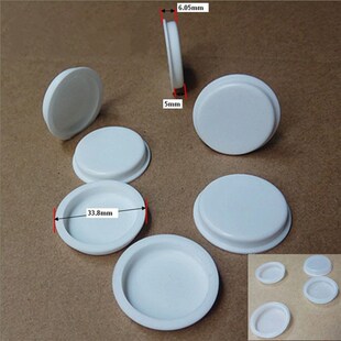 供应防尘密封堵头塑料管塞子管堵PVC闷头孔塞适合30mm圆孔盖子