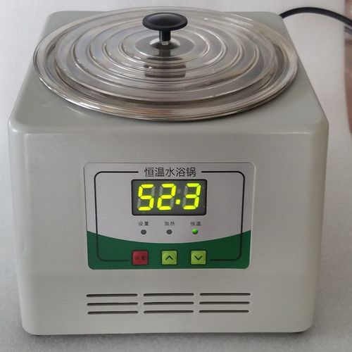促销防干烧微电脑智能温控单孔恒温水浴锅HH-1可定时静音半导体型