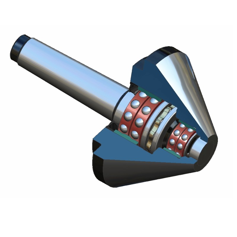 三友精密伞型回转顶尖伞形车床蘑菇头活动顶针莫氏2 3 4 5 6号
