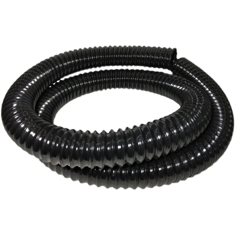 黑色PU钢丝管海德堡高宝风泵风管耐高温管气管印刷机用壁厚1.53mm