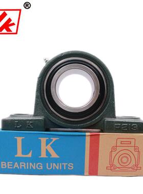 LK外球面轴承带座立式座 UCP 204 205 206 207 208 209 210 211