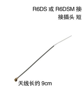 乐迪R6DSR9DSR12DS接收机天线 AT9S2.4G航模遥控器接收机天线