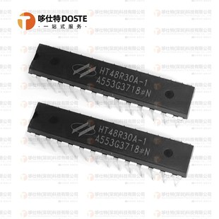 LCD型8位输出 HT48R30A DIP28 HT48R30A封装 输入单片机 1全新原装