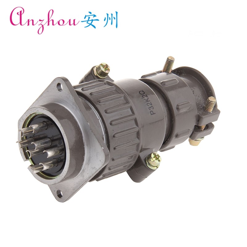 P32 8芯 25A 航空插头 连接器 P32K2Q P32J2Q P32J2A P32K2A