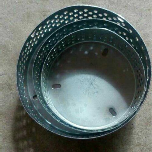 水泵配件 潜水泵370-1500w底座过滤网铁 水泵过滤网罩圆网防护网