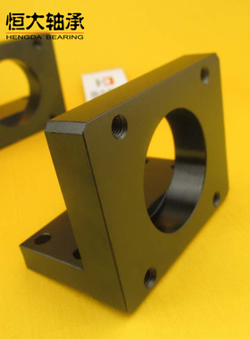 57电机支架 电机固定座电机架配bk12ek12中心高25mm 57步进电机座