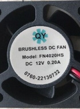 全新原装 QY FN4020HS DC12V/24V0.1A 0.20A 4020 4cm 逆变器配件