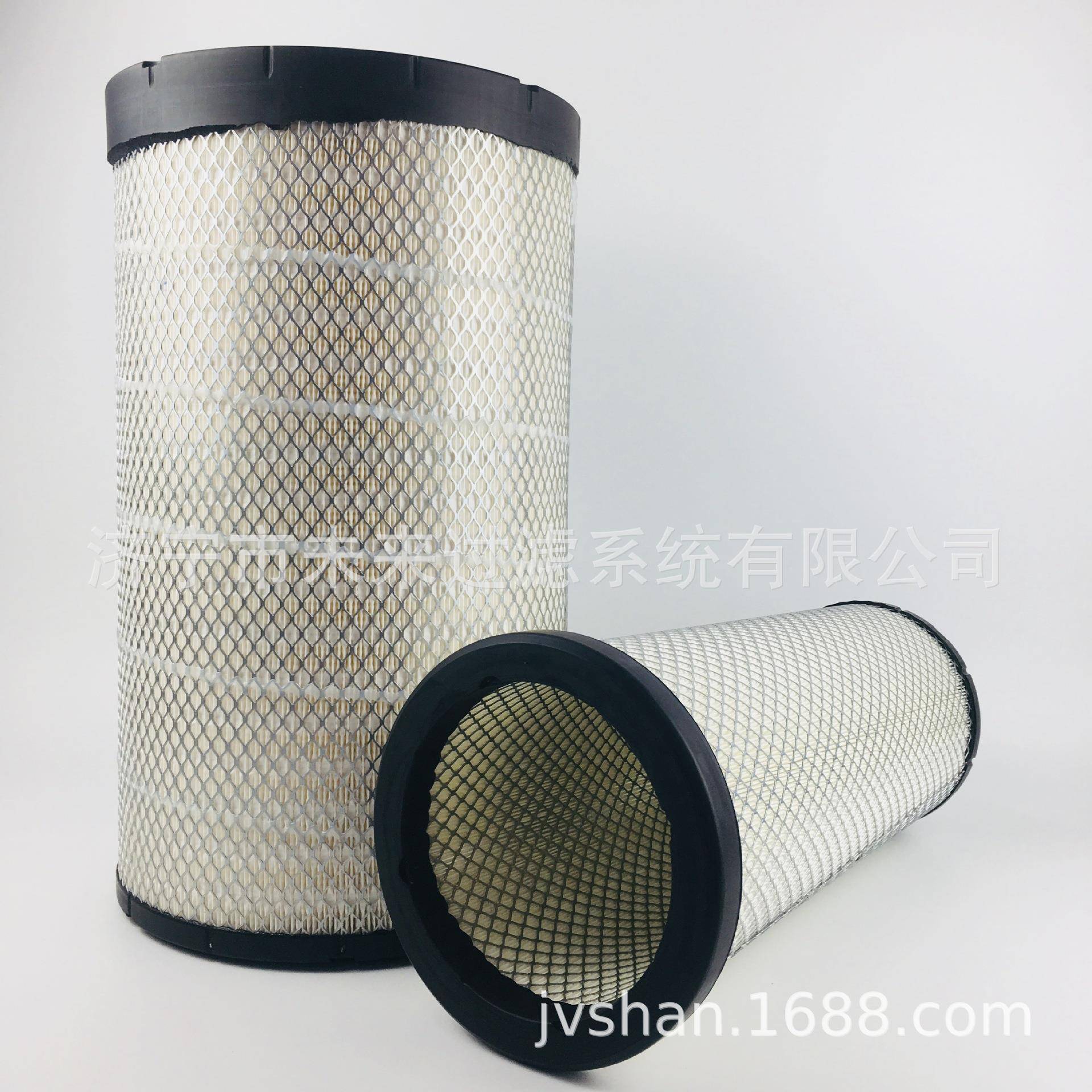 适配解放JH6空气滤芯3050巨杉耐尘系列K3050PU空气滤芯主滤芯