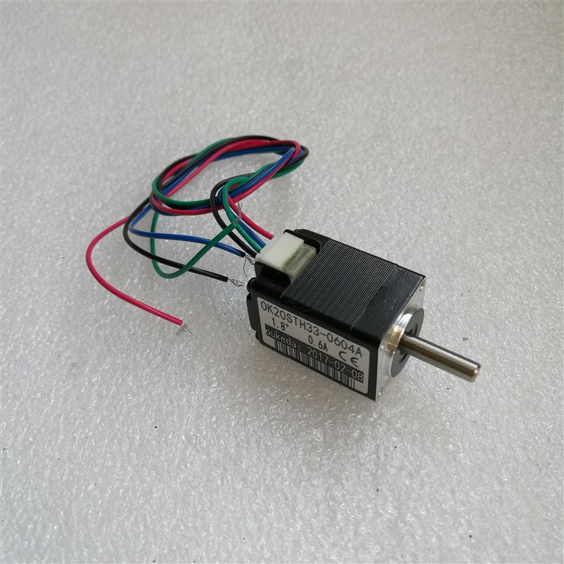 Nema 8 Stepper Motor 20mm 1.8  2.8oz.in OK20STH33-0604A
