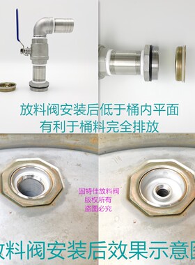 原创 200升大铁油桶放料阀门化工汽柴油倒料器放油水龙头优质中款
