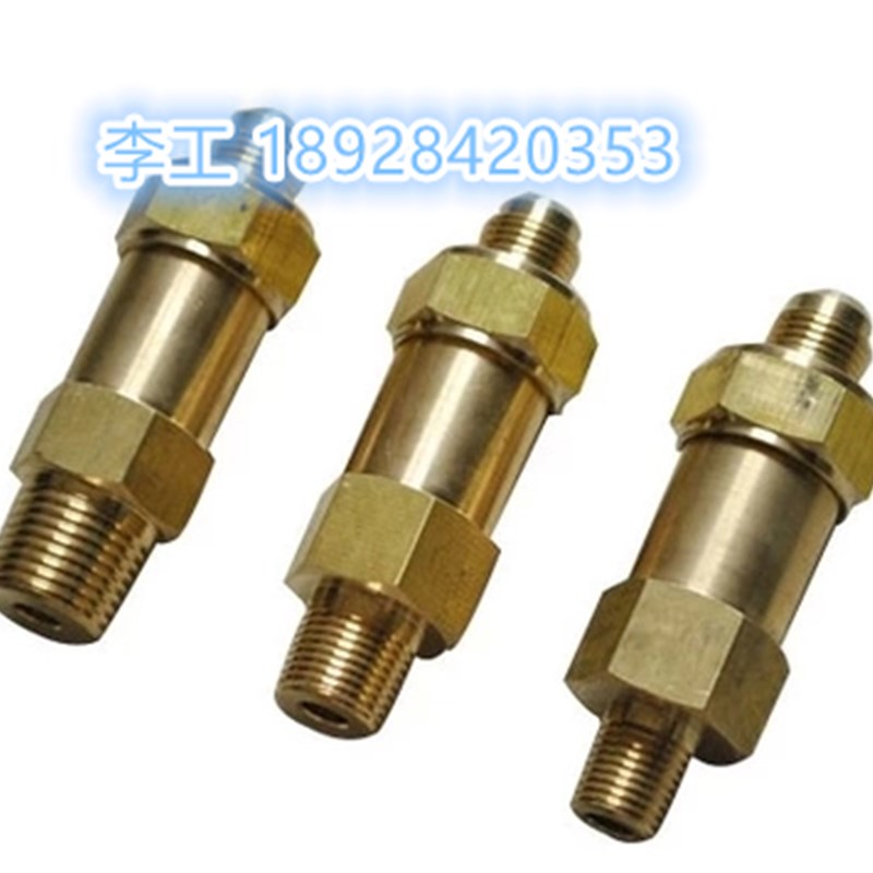 SFA-22C300T冷冻安全阀 黄铜冷冻机安全阀 外螺纹泄压阀 DN8 1/4