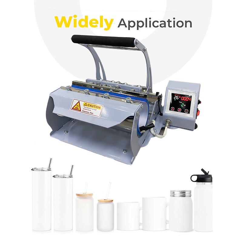 0OZ热转印机27CM杯子印图案机器通用直筒杯烤杯机商标logo压花机