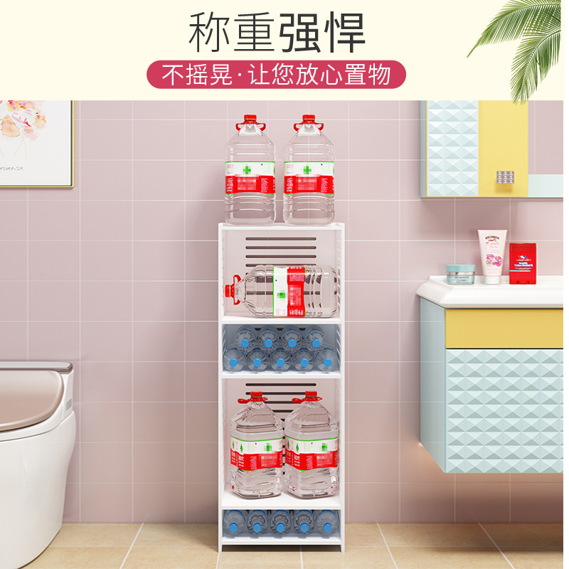 浴室置物架卫生间脸盆架厕所洗手间家用放盆架落地式储Z物收纳架