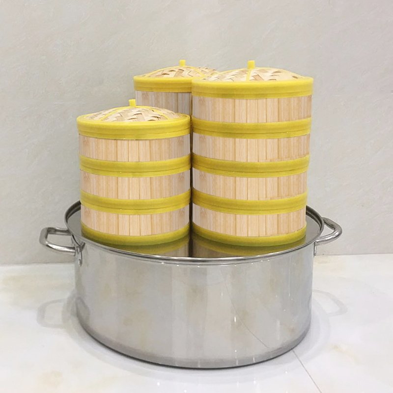煤气小笼包大蒸锅商用电磁炉蒸包子机三孔燃气蒸汽炉电蒸锅蒸包炉