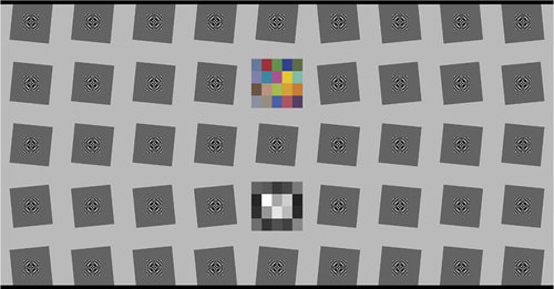 SFRplus标准测试卡MTF清晰度/分辨率畸变视场角噪点ISO敏感度检测