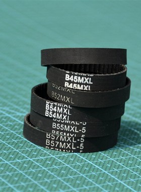 3D打印配件MXL-6同步带B45/47/B49/B52/B53/B54/B55/B56/B57/B58