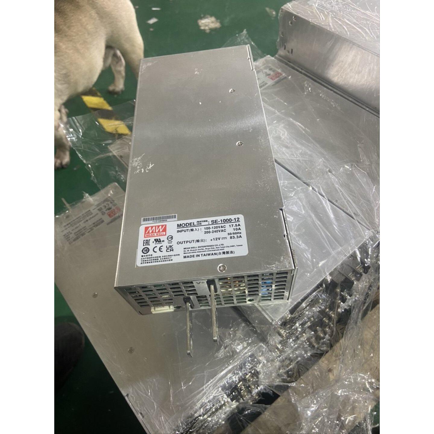 台湾明纬SE-1000-12 明纬电源1000W12V83A 数量50个 二手性能包好