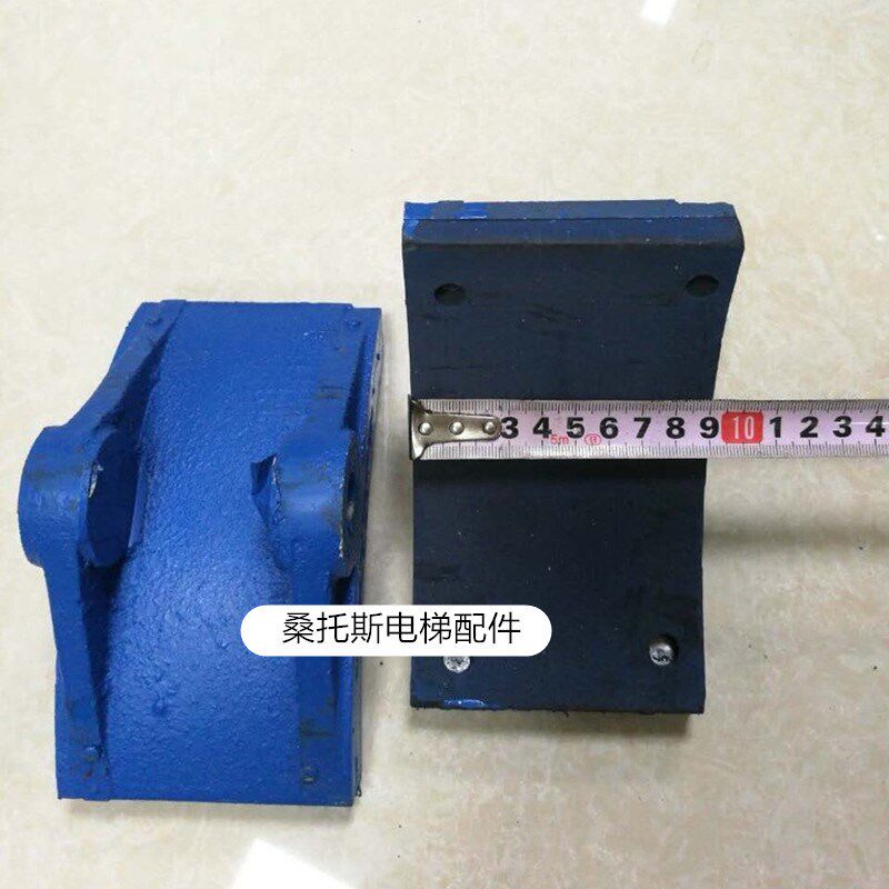 杭州顺达电梯主机抱闸制动器闸瓦YJF220曳引机刹车片YJF250闸皮