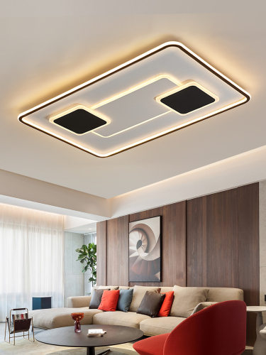 2020年新款客厅灯现代简约大气家用led吸顶灯长方形全屋灯具套餐