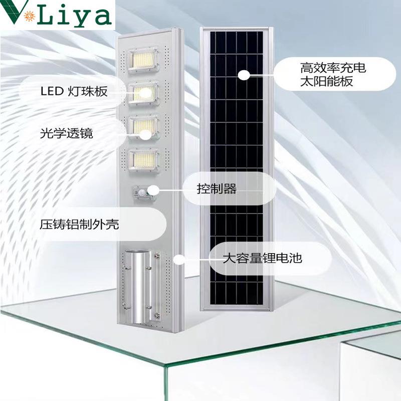 灯一体化太阳能灯路户外防水感LEVL-TD100D照明大功率太应阳能路