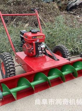 扫雪式机小型抛雪机清扫雪车手推物业雪机多能功除雪PZN机燃油抛