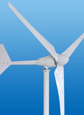 电水平轴家用2kw0风力发机020W中小型风QHH力发电机