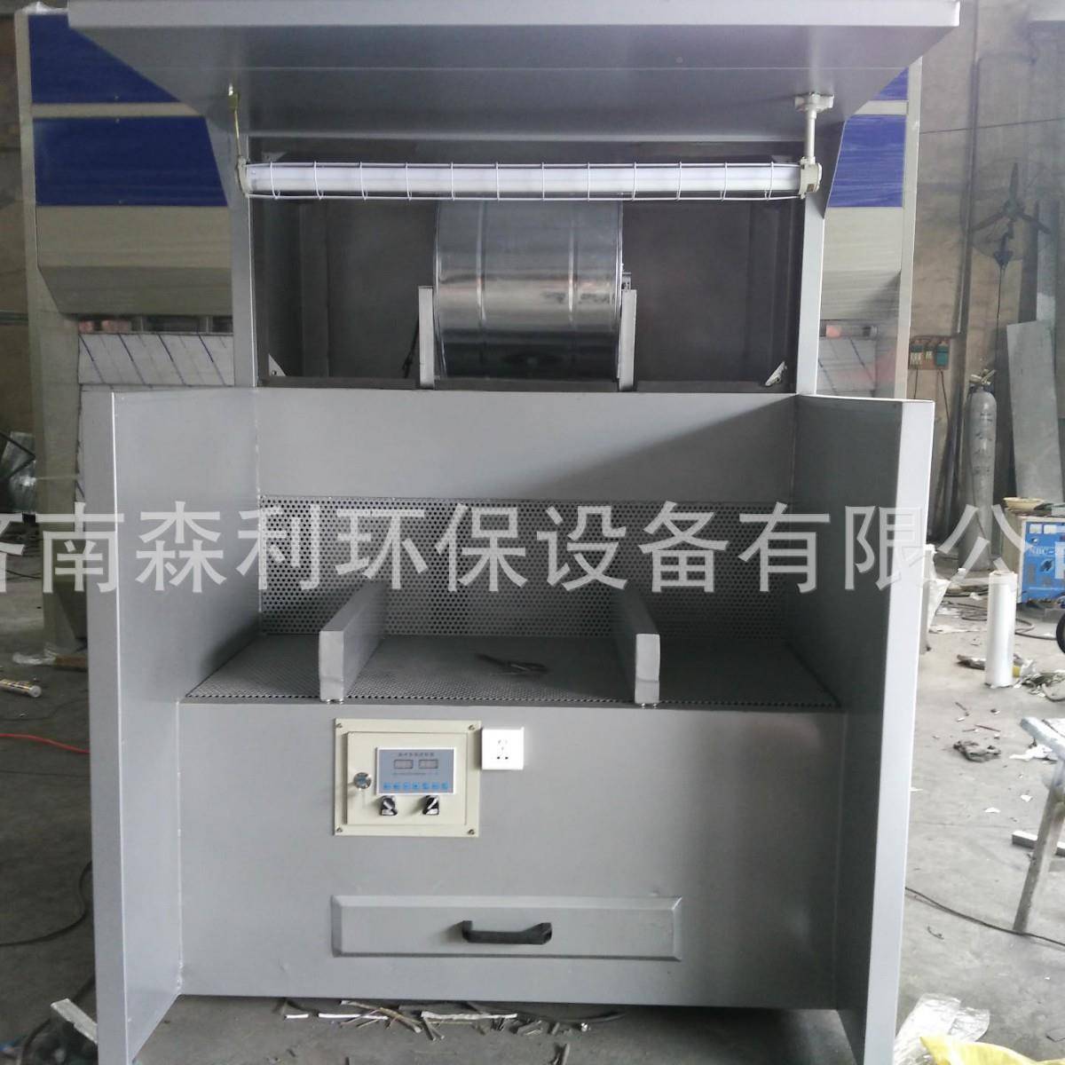 木2米长工吸尘器除尘立式打磨吸尘柜侧吸式式磨吸尘台脉冲干式粉