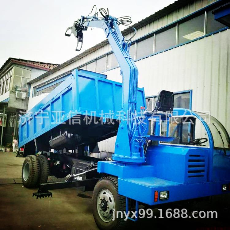 抓木三轮车装改旋转抓木机旋机转木抓木器出售抓机爪89936子多种