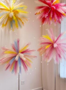 婚布置彩色白日烟花F997SMT9厅订婚拍照背氛围道具套装结婚景新房