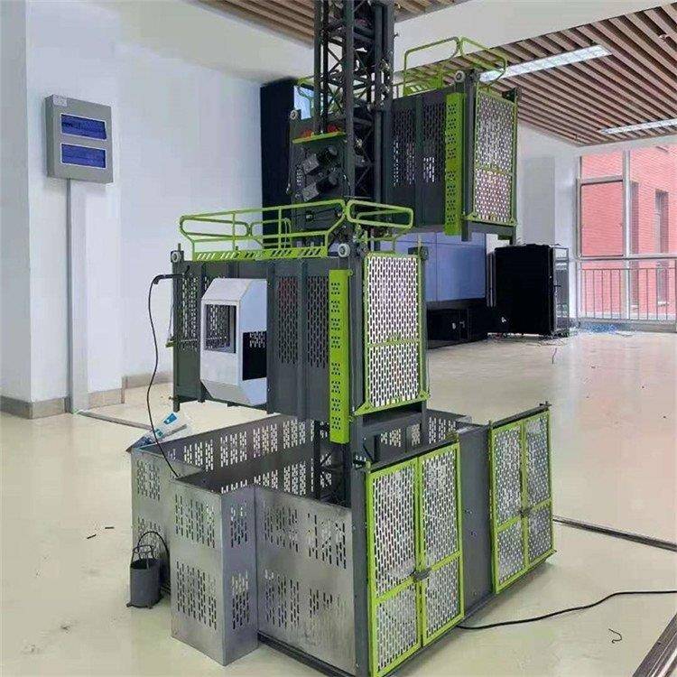 模智慧工地厅升降IRS机型模拓兴展拟仿真金属施工升降机模型