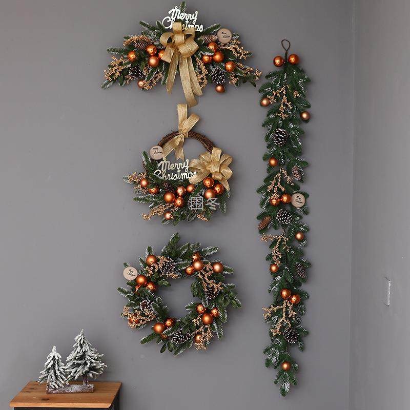 场圣诞节装饰品圣诞22树花藤条牛角香槟墙挂门挂酒店商场景环布金,节庆用品/礼品,圣诞装饰品,淘宝优惠券,粉丝福利购,淘宝优惠卷