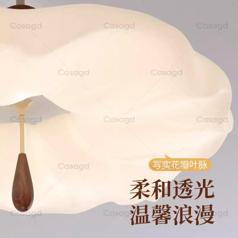 美复拉顶德卧室吸灯主37528卧房灯法间式中古奶油创意云朵法式古
