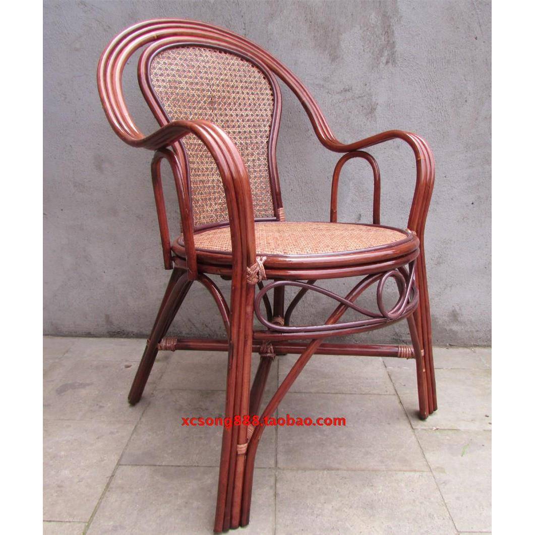 I天休闲藤椅家用电脑椅酒店餐椅办2公LDC然椅子职员椅时家尚居沙