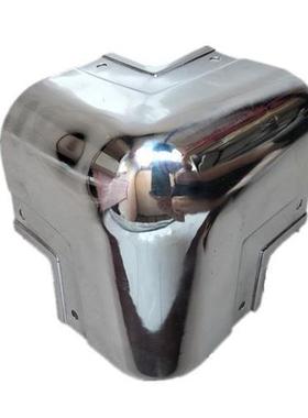 新品冷三藏厢货车车顶不锈钢角防包护角通拐式2QS6sSz2角车体铝包