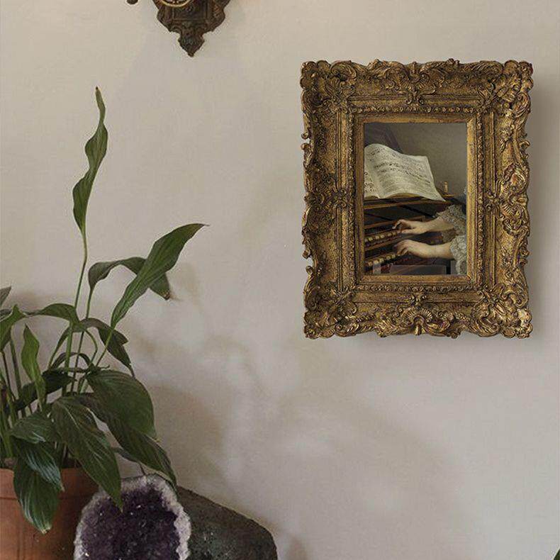 欧式宫廷弹钢琴女孩美式复古装饰画法式餐厅卧室墙面挂画壁画可摆