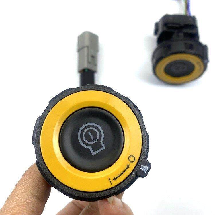 挖机配件卡特320323336345349GC-键建启动点火开关电源开关
