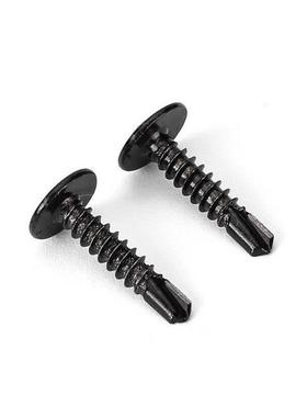 工厂销黑色圆防钻尾螺OSN丝燕尾头螺直丝十字大扁头华司燕尾自攻