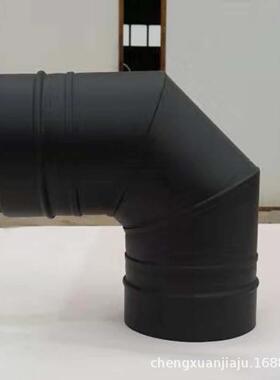 不锈囱钢烟管真火壁家用囱燃木壁炉FEQ专用烟室内烧柴壁炉炉烟配