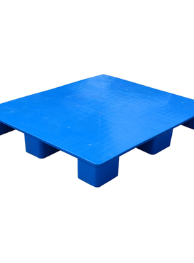 塑料叉车托盘1210平p板九脚仓库垫仓板仓储垫板卡板塑胶物流防潮