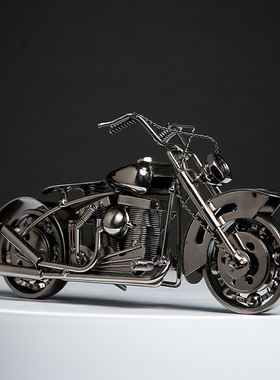 复古怀旧创意电视柜酒柜办w公室桌面装饰摆件生日礼物送男生