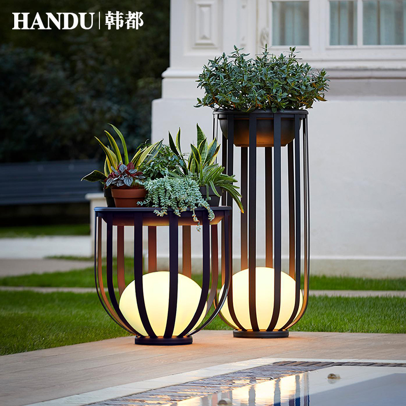 太阳能户外e灯防水草坪灯别墅庭院灯室外花架灯露台花园茶几景观